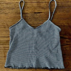 Striped Crop Top